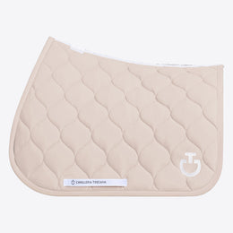 Cavalleria Toscana New Circular Quilted Jersey Zadeldek Zadeldoeken - Maddelin Equestrian
