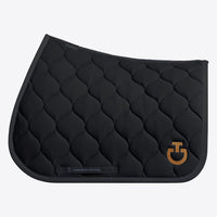 Cavalleria Toscana New Circular Quilted Jersey Zadeldek Zadeldoeken - Maddelin Equestrian Cavalleria Toscana