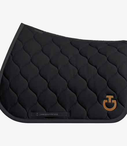 Cavalleria Toscana New Circular Quilted Jersey Zadeldek Zadeldoeken - Maddelin Equestrian Cavalleria Toscana