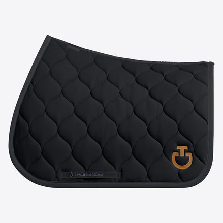 Cavalleria Toscana New Circular Quilted Jersey Zadeldek Zadeldoeken - Maddelin Equestrian Cavalleria Toscana