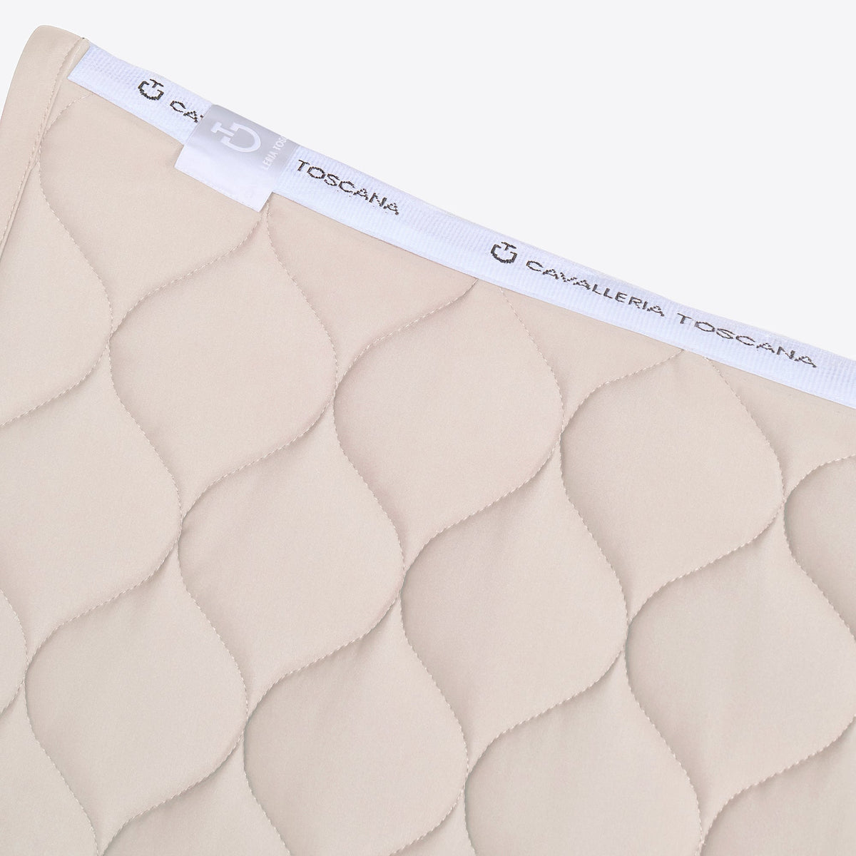 Cavalleria Toscana New Circular Quilted Jersey Zadeldek Zadeldoeken - Maddelin Equestrian