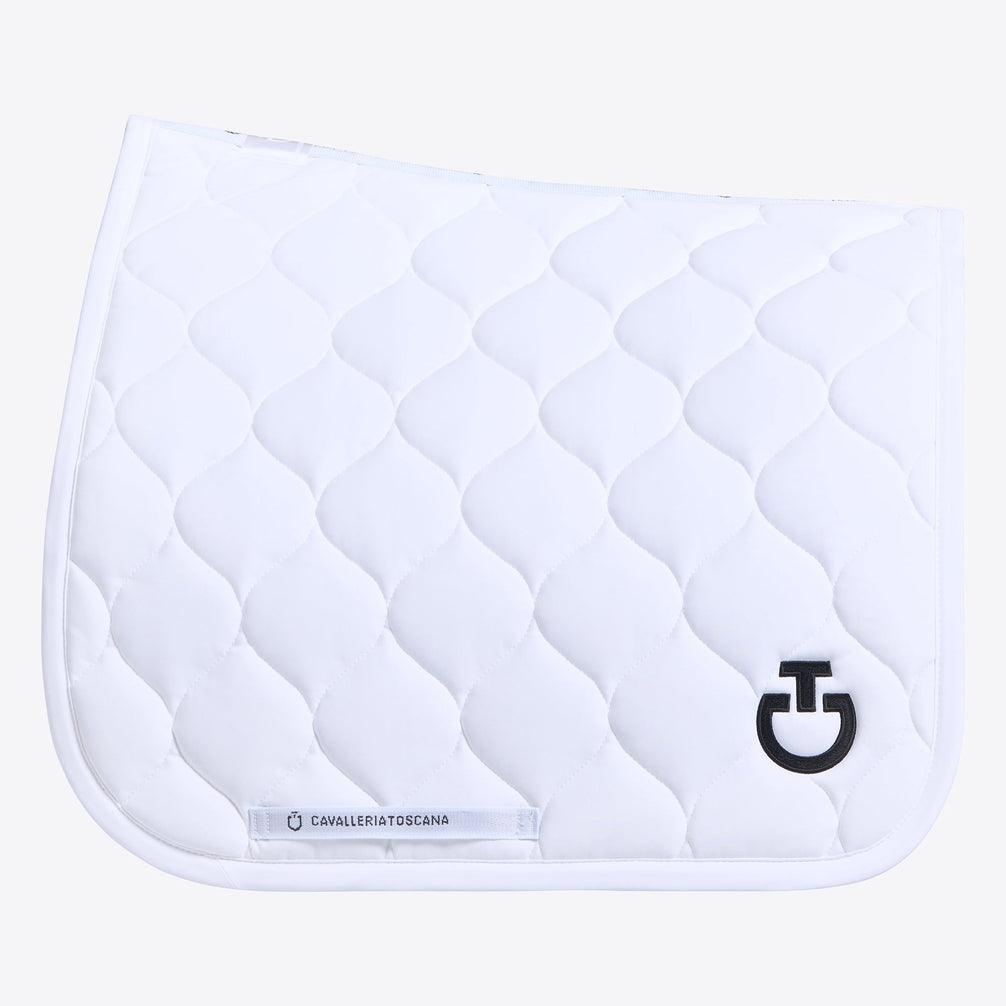 Cavalleria Toscana New Circular Quilted Jersey Zadeldek Zadeldoeken - Maddelin Equestrian Cavalleria Toscana