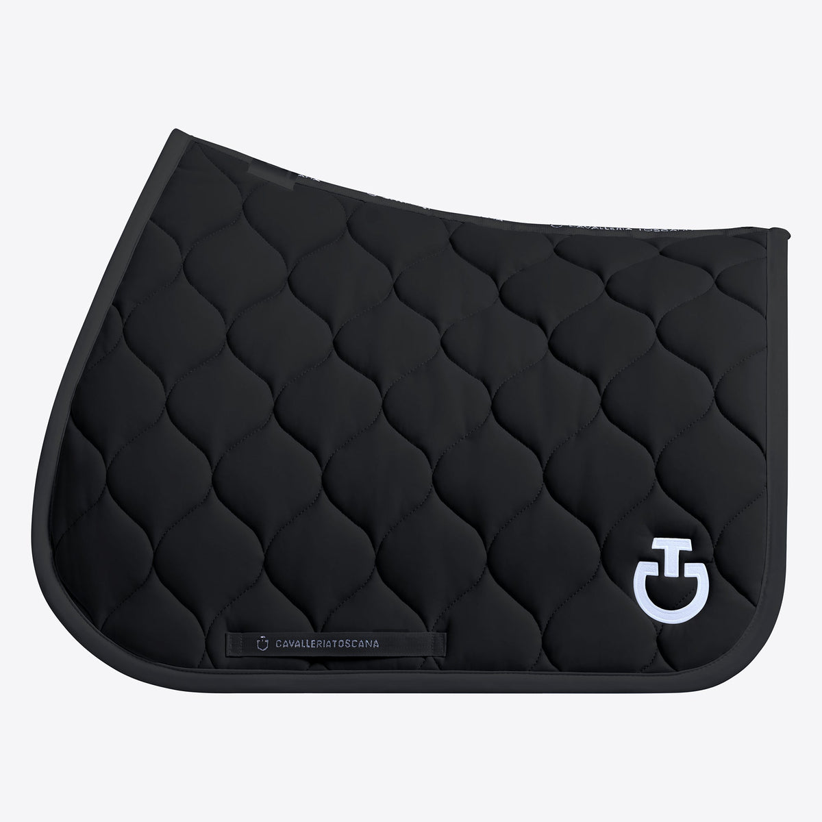 Cavalleria Toscana New Circular Quilted Jersey Zadeldek Zadeldoeken - Maddelin Equestrian