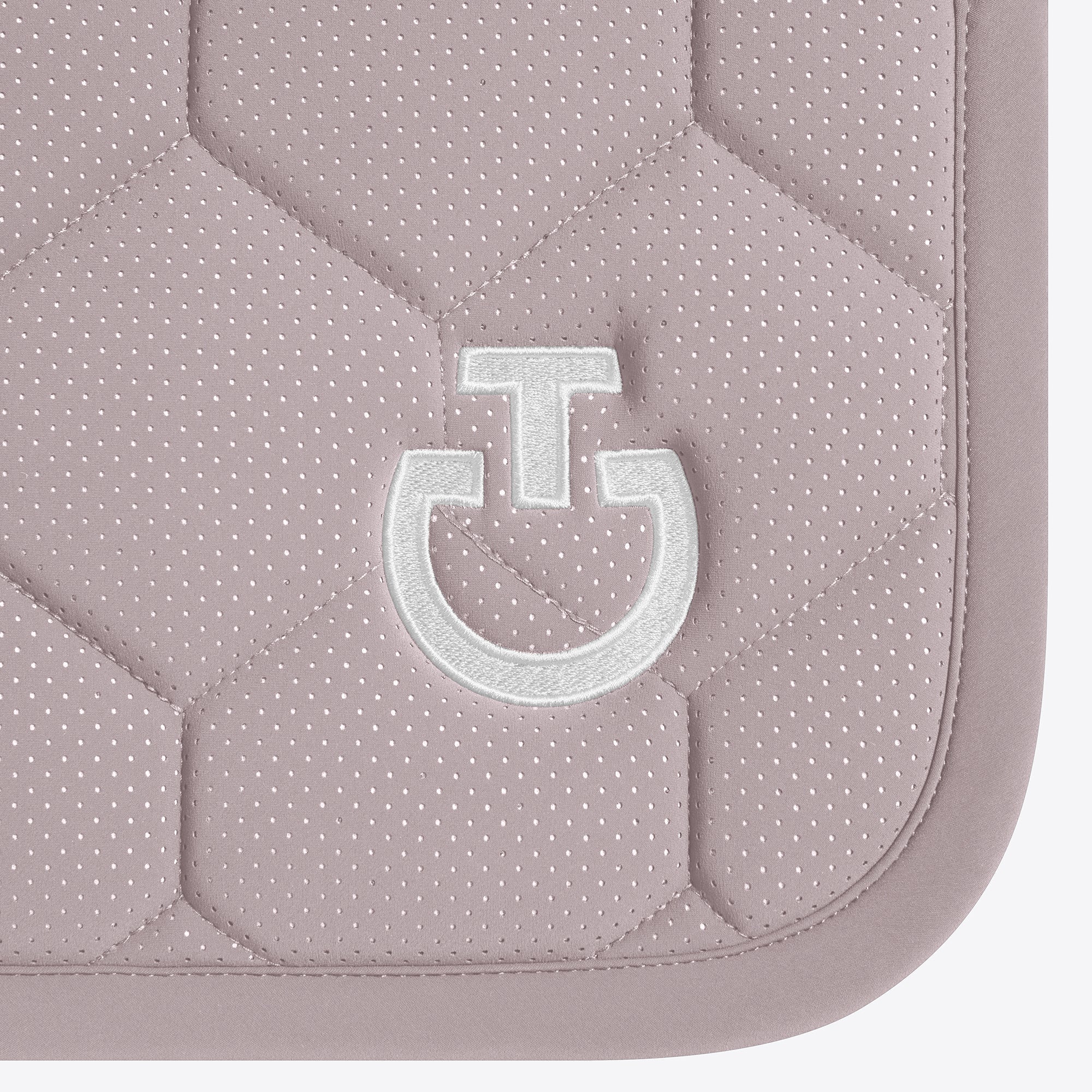 Cavalleria Toscana Quilted Jersey Perfored Zadeldek Zadeldoeken - Maddelin Equestrian Cavalleria Toscana