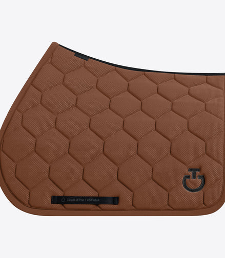 Cavalleria Toscana Quilted Jersey Perfored Zadeldek Zadeldoeken - Maddelin Equestrian Cavalleria Toscana