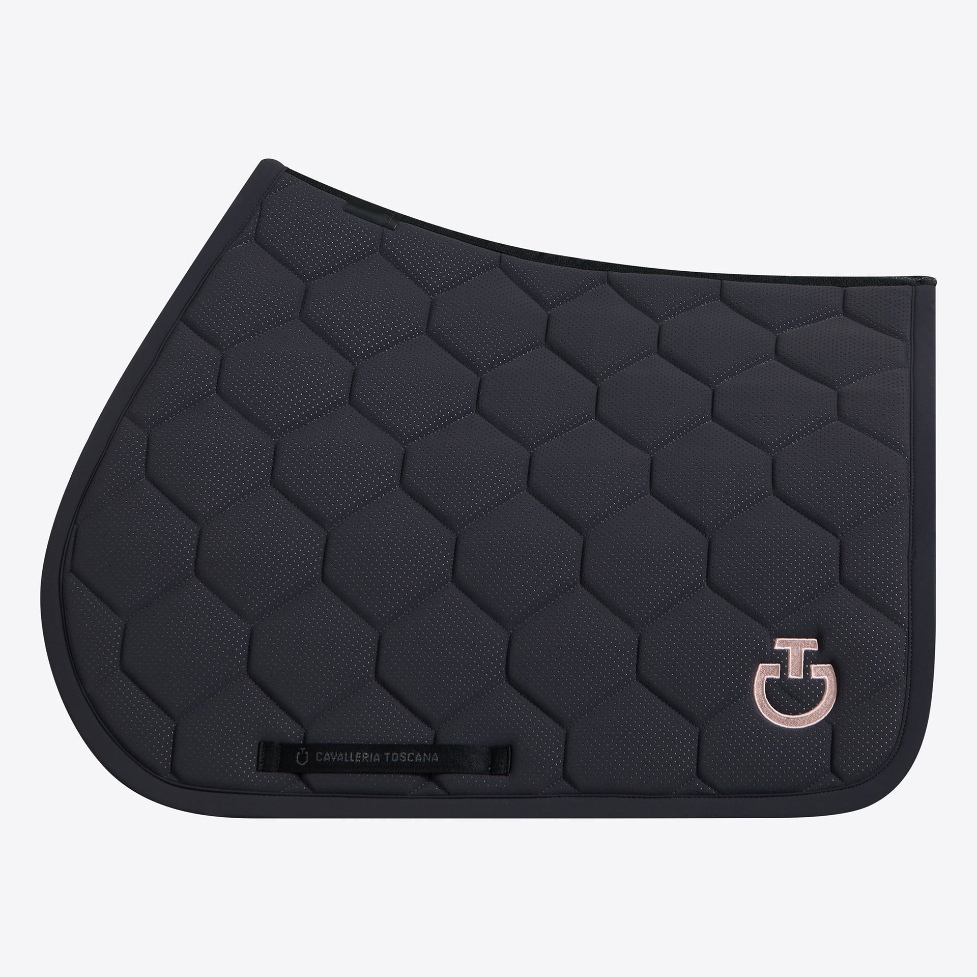 Cavalleria Toscana Quilted Jersey Perfored Zadeldek Zadeldoeken - Maddelin Equestrian Cavalleria Toscana