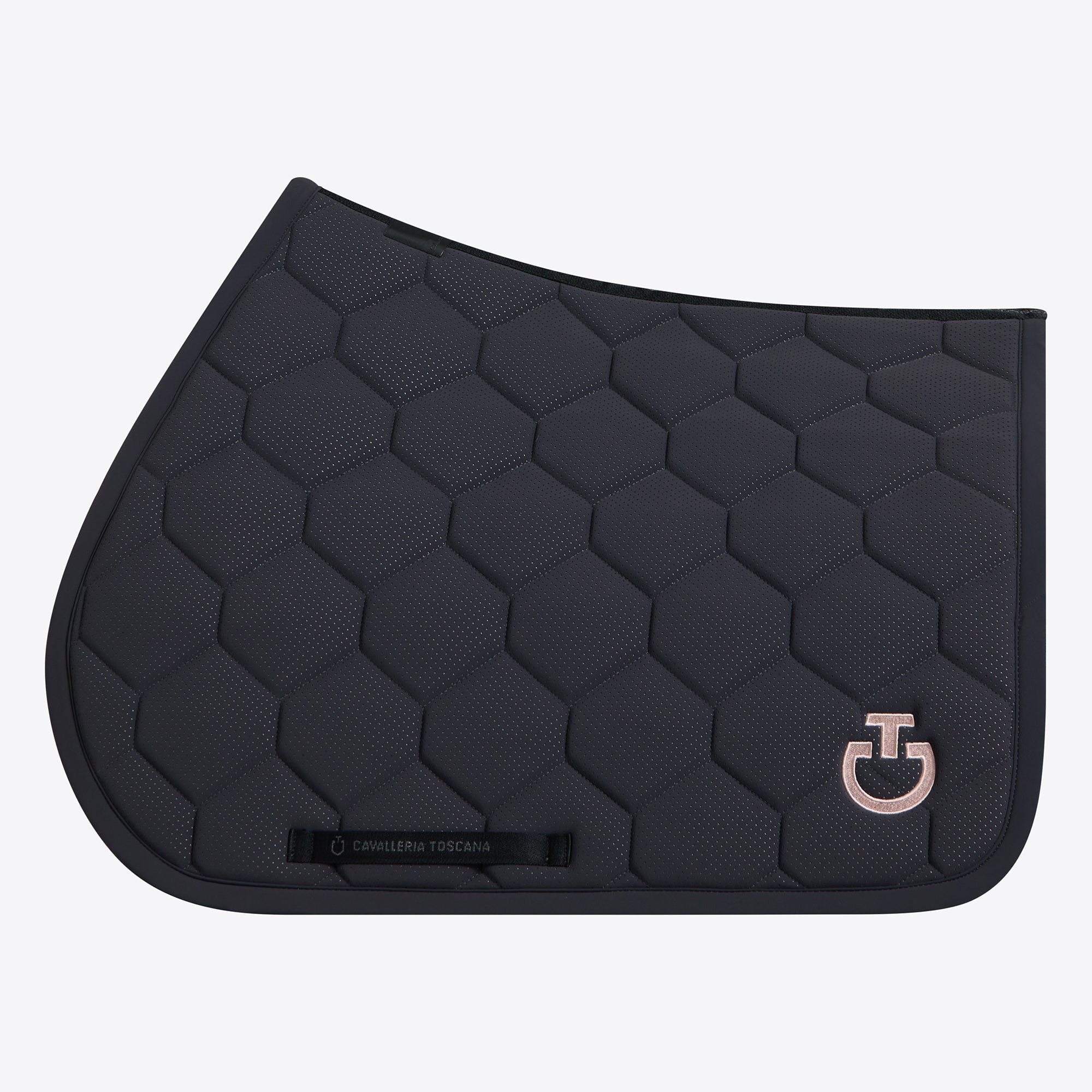 Cavalleria Toscana Quilted Jersey Perfored Zadeldek Zadeldoeken - Maddelin Equestrian Cavalleria Toscana