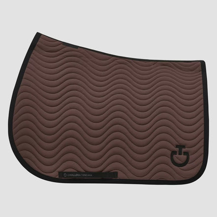 Cavalleria Toscana Quilted Wave Jersey Zadeldek Zadeldoeken - Maddelin Equestrian Cavalleria Toscana