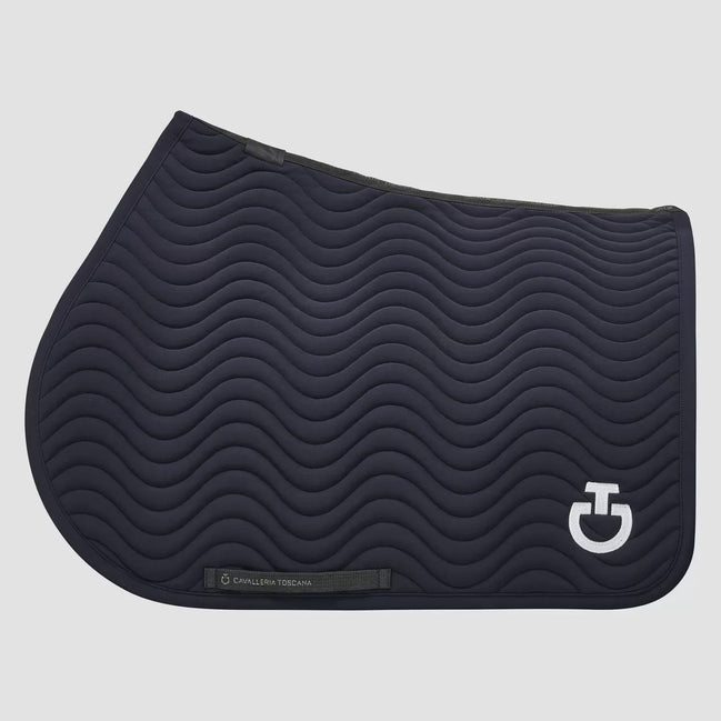 Cavalleria Toscana Quilted Wave Jersey Zadeldek Zadeldoeken - Maddelin Equestrian Cavalleria Toscana