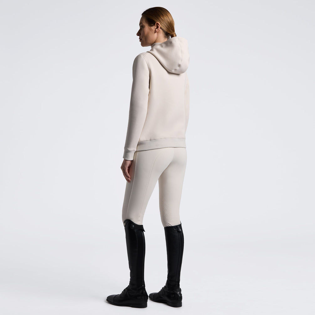 Cavalleria Toscana Technical Zip-Up Hoodie Dames Dames Truien & Sweaters - Maddelin Equestrian