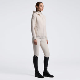 Cavalleria Toscana Technical Zip-Up Hoodie Dames Dames Truien & Sweaters - Maddelin Equestrian