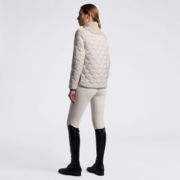Cavalleria Toscana Teddy Bear Fleece + Nylon Jacket Dames Dames Jassen - Maddelin Equestrian