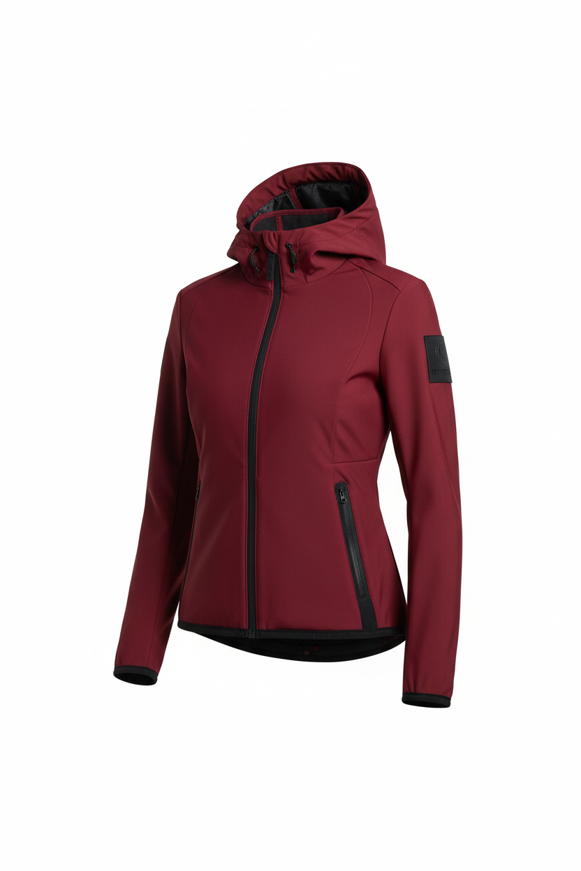 Cavalleria Toscana Thermal Hooded Performance Softshell Dames