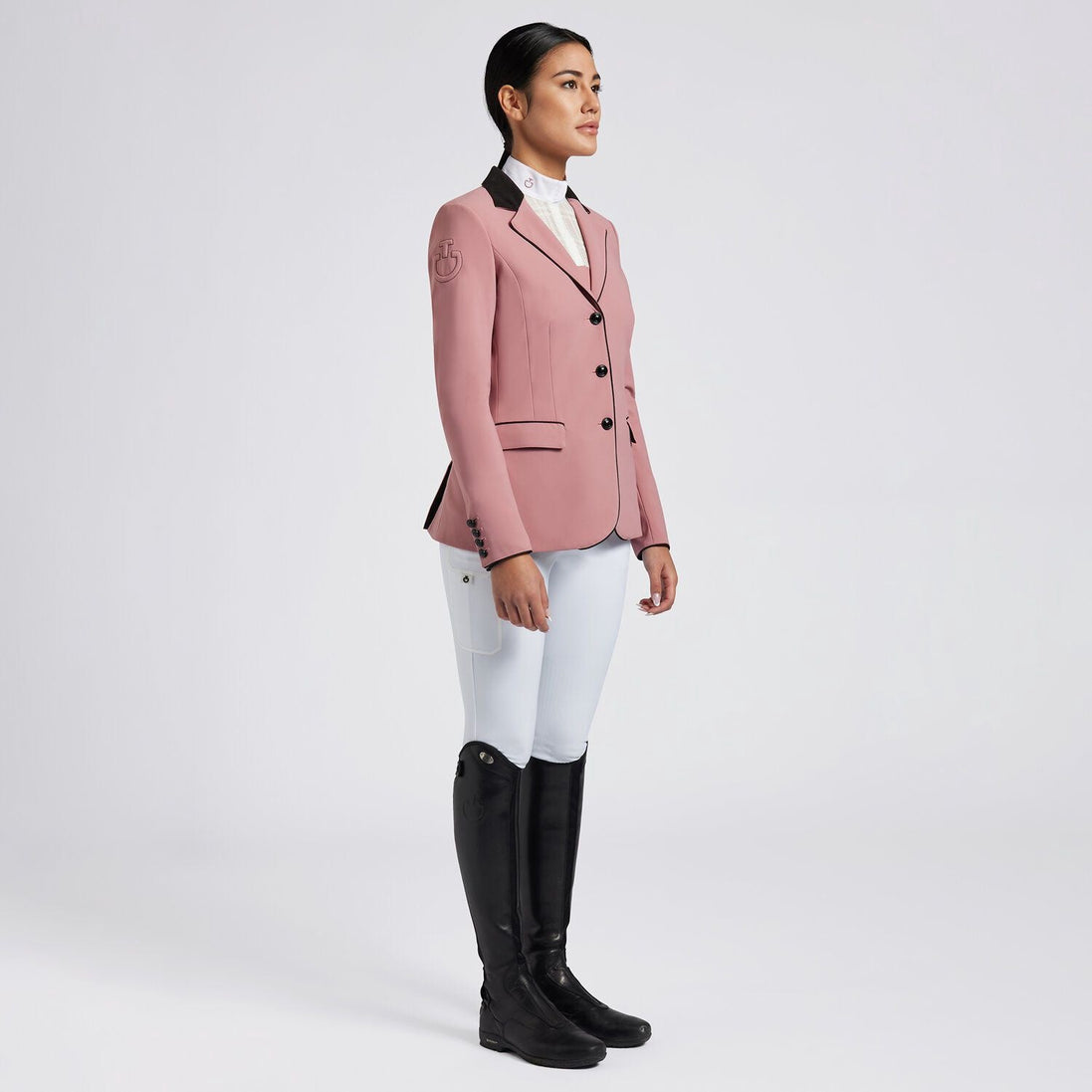Cavalleria Toscana Wedstrijd Jas Dusty Rose Dames Wedstrijdjassen - Maddelin Equestrian Cavalleria Toscana
