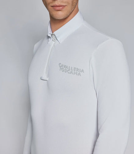 Cavalleria Toscana Wedstrijd Polo Shirt Men Wedstrijdshirts - Maddelin Equestrian Cavalleria Toscana
