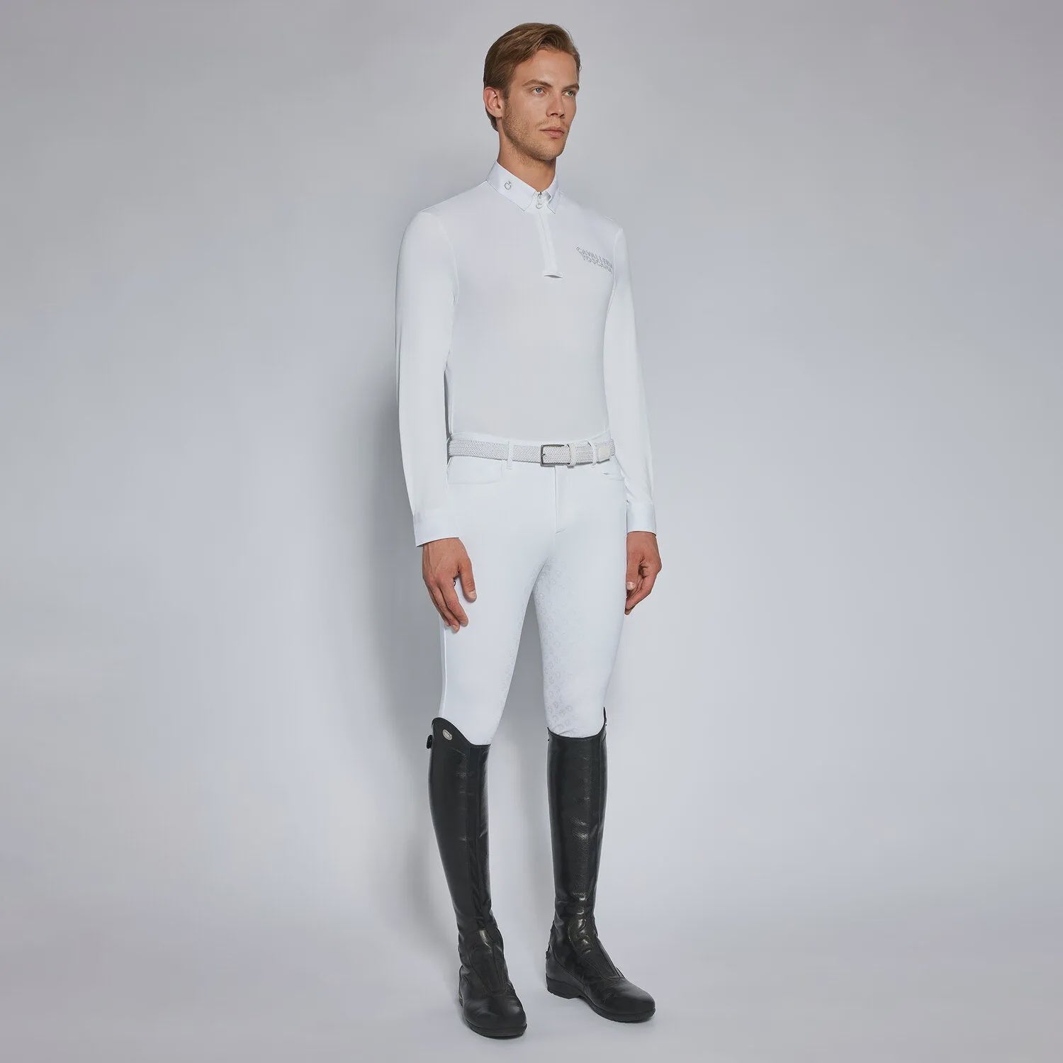 Cavalleria Toscana Wedstrijd Polo Shirt Men Wedstrijdshirts - Maddelin Equestrian Cavalleria Toscana