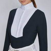 Cavalleria Toscana Wedstrijd Shirt Hunter L/S Wedstrijdshirts - Maddelin Equestrian Cavalleria Toscana
