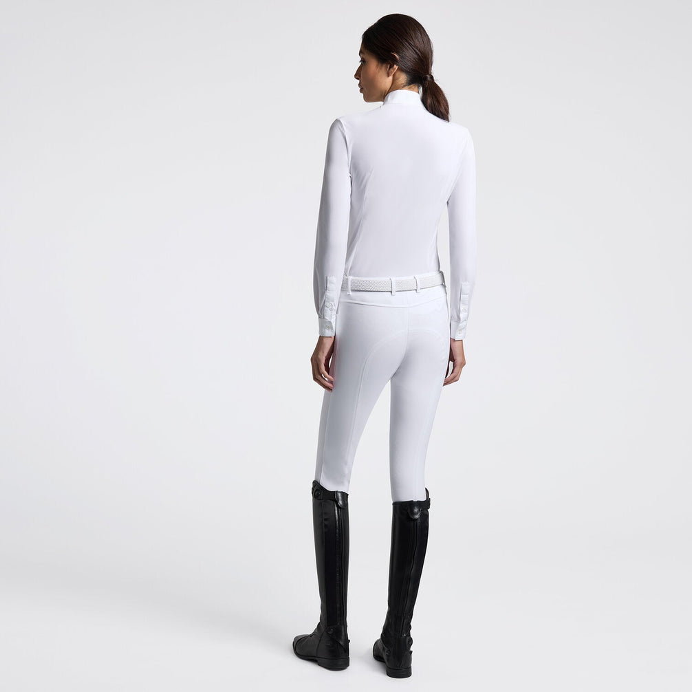 Cavalleria Toscana Wedstrijdshirt Laser‑Cut Wedstrijdshirts - Maddelin Equestrian Cavalleria Toscana