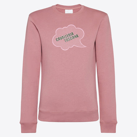 Cavalleria Toscana Young Rider Comic Book Cotton Crew Neck Sweatshirt Kids - Maddelin Equestrian Cavalleria Toscana