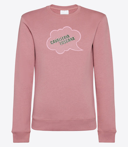 Cavalleria Toscana Young Rider Comic Book Cotton Crew Neck Sweatshirt Kids - Maddelin Equestrian Cavalleria Toscana