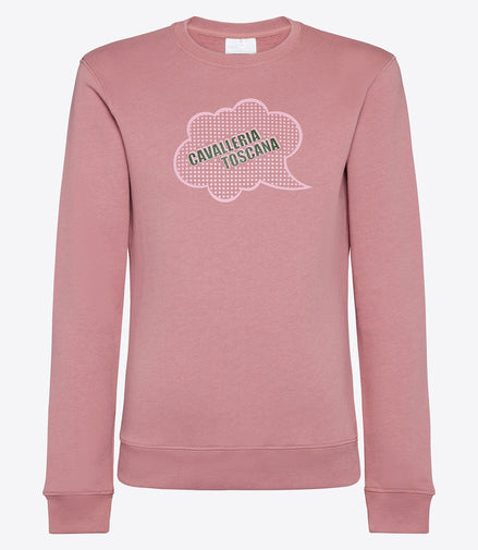 Cavalleria Toscana Young Rider Comic Book Cotton Crew Neck Sweatshirt Kids - Maddelin Equestrian Cavalleria Toscana