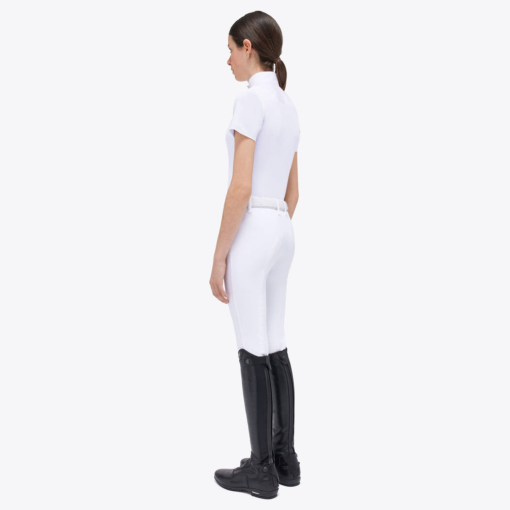 Cavalleria Toscana Young Rider Jersey Wedstrijd Shirt with Bib Wedstrijdshirts - Maddelin Equestrian Cavalleria Toscana
