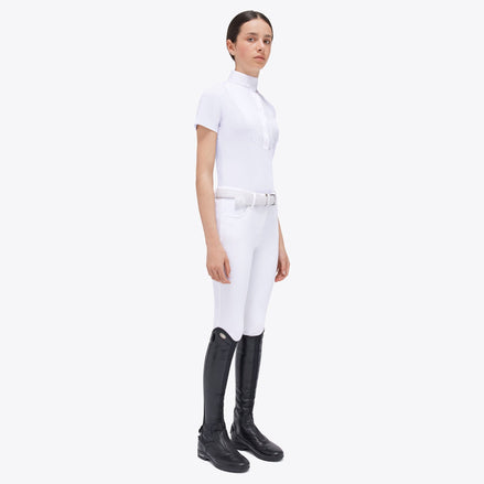 Cavalleria Toscana Young Rider Jersey Wedstrijd Shirt with Bib Wedstrijdshirts - Maddelin Equestrian Cavalleria Toscana