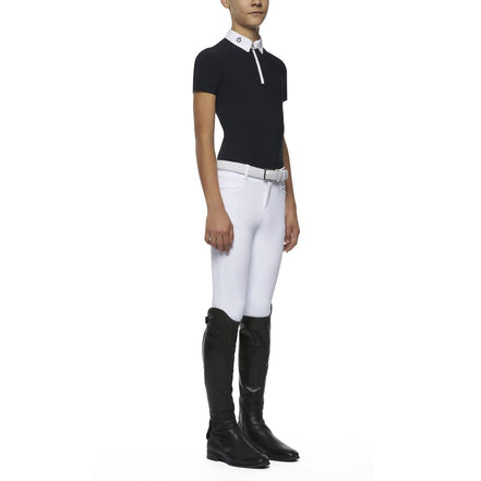 Cavalleria ToscanaTeam Jongens Wedstrijd Polo Korte Mouwen Wedstrijdshirts - Maddelin Equestrian Cavalleria Toscana