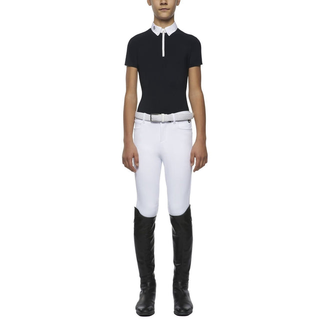 Cavalleria ToscanaTeam Jongens Wedstrijd Polo Korte Mouwen Wedstrijdshirts - Maddelin Equestrian Cavalleria Toscana