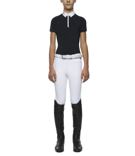 Cavalleria ToscanaTeam Jongens Wedstrijd Polo Korte Mouwen Wedstrijdshirts - Maddelin Equestrian Cavalleria Toscana