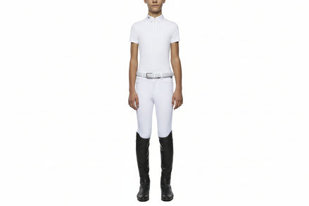 Cavalleria ToscanaTeam Jongens Wedstrijd Polo Korte Mouwen Wedstrijdshirts - Maddelin Equestrian Cavalleria Toscana