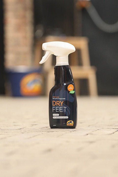 Cavalor Dry Feet 250ml - Tegen Rotstraal Hoefverzorging - Maddelin Equestrian Cavalor