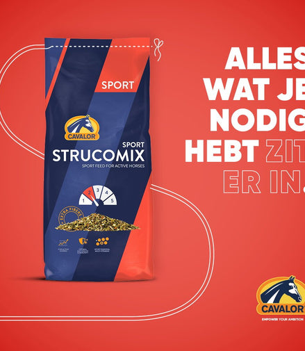 Cavalor Strucomix Sport Voeding - Maddelin Equestrian Cavalor