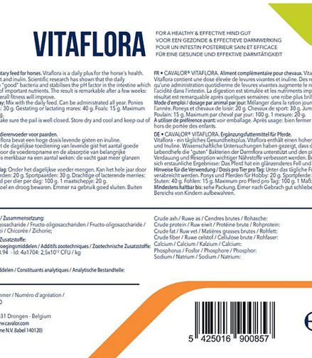 Cavalor VitaFlora Voedingssupplementen - Maddelin Equestrian Cavalor