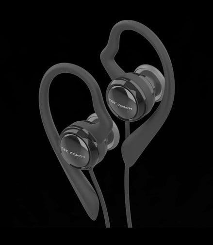 Ceecoach Headset met oorhaak Stereo Instructiesets - Maddelin Equestrian Ceecoach