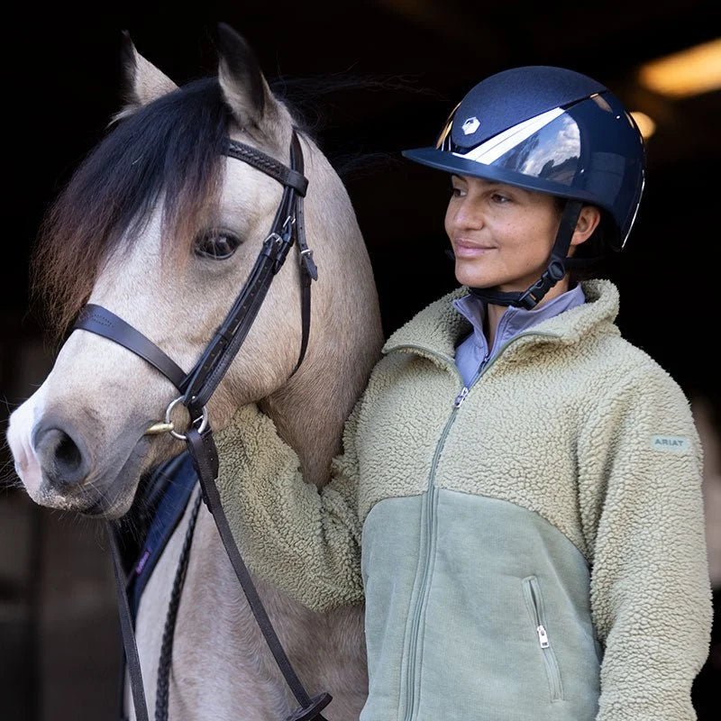 Charles Owen Hyda Gloss Sparkly Wide peak Mips Rijhelm Diverse - Maddelin Equestrian