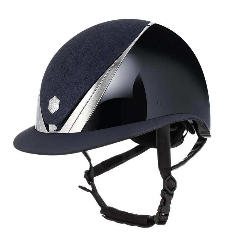 Charles Owen Hyda Gloss Sparkly Wide peak Mips Rijhelm Diverse - Maddelin Equestrian