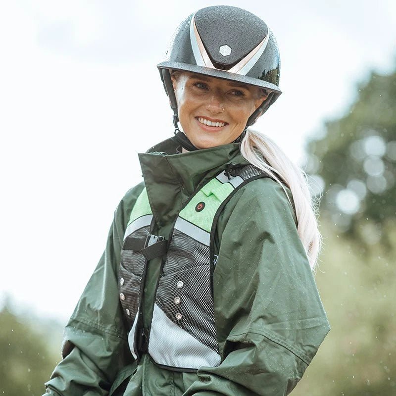 Charles Owen Hyda Gloss Sparkly Wide peak Mips Rijhelm Diverse - Maddelin Equestrian