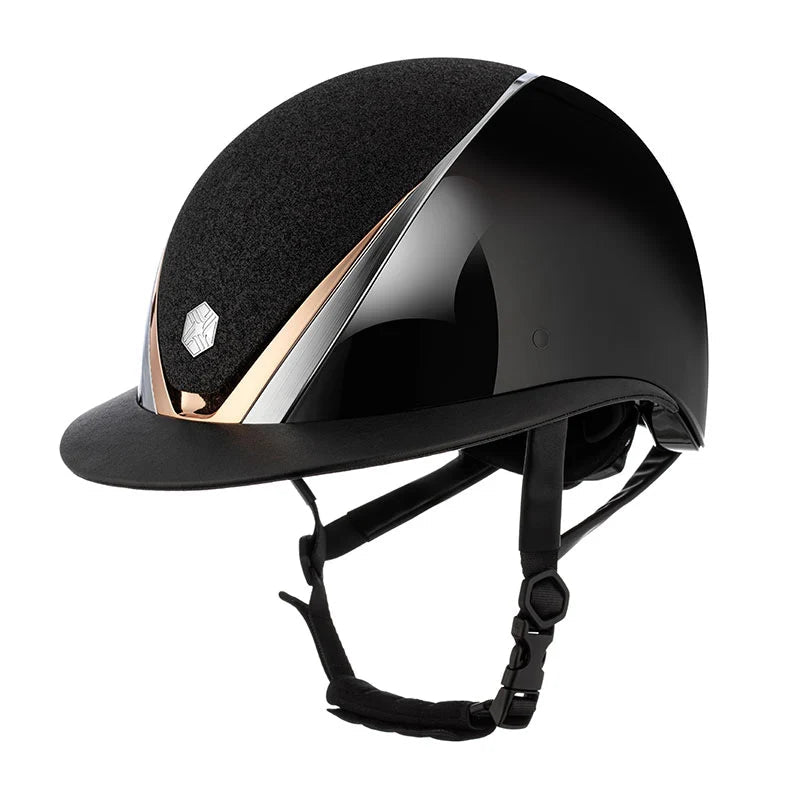 Charles Owen Hyda Gloss Sparkly Wide peak Mips Rijhelm Diverse - Maddelin Equestrian