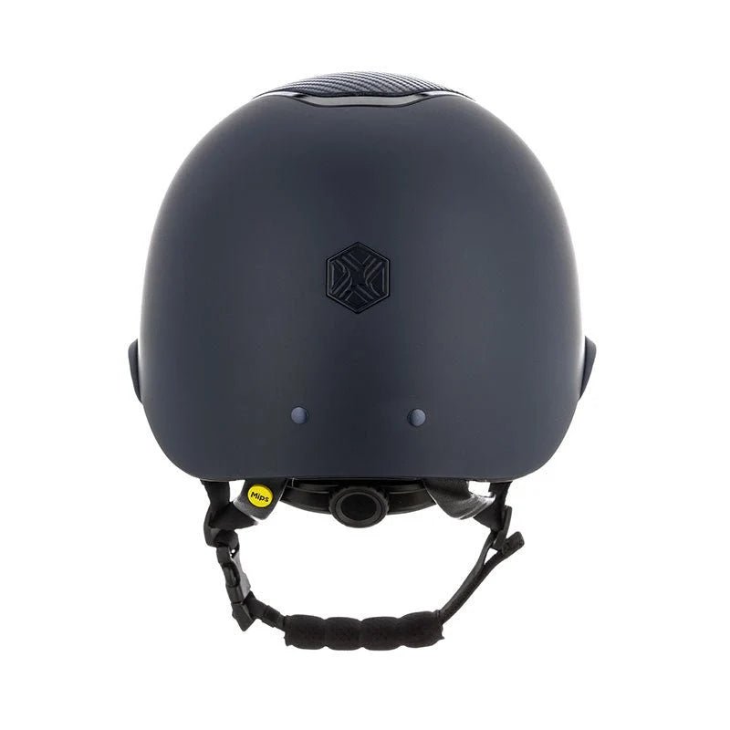 Charles Owen Hyda Matt Carbon Wide Peak Mips Rijhelm Diverse - Maddelin Equestrian