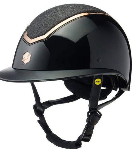 Charles Owen Kylo MIPS Gloss Shell & Sparkly Top Diverse - Maddelin Equestrian Charles Owen