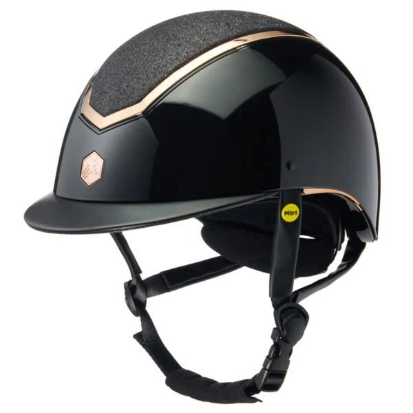 Charles Owen Kylo MIPS Gloss Shell & Sparkly Top Diverse - Maddelin Equestrian Charles Owen