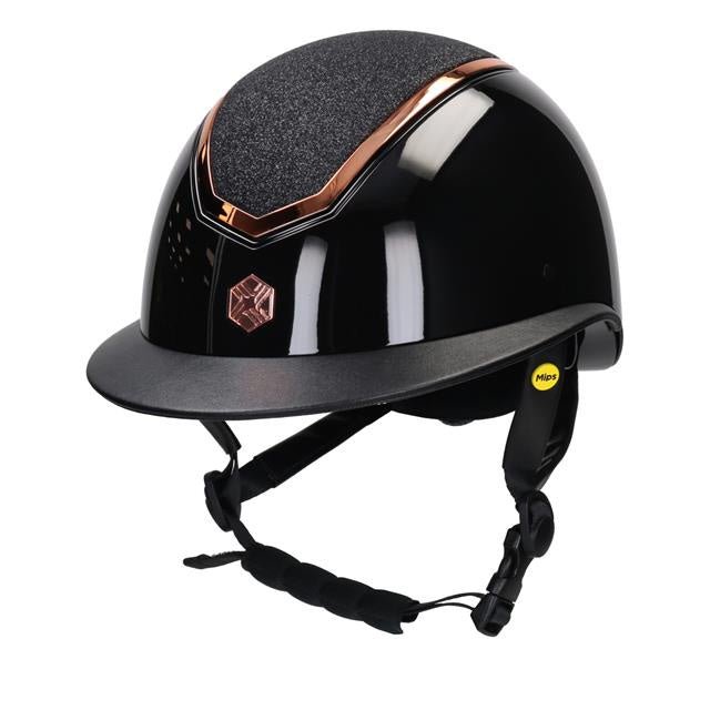 Charles Owen Kylo MIPS Gloss Shell & Sparkly Top Diverse - Maddelin Equestrian Charles Owen