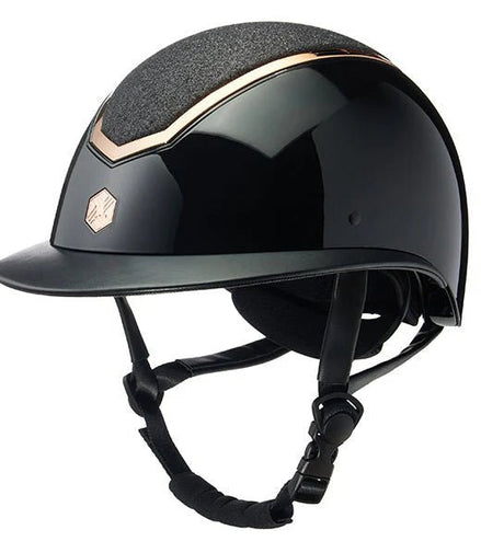 Charles Owen Kylo Wide Peak Gloss Shell & Sparkly Top Diverse - Maddelin Equestrian Charles Owen