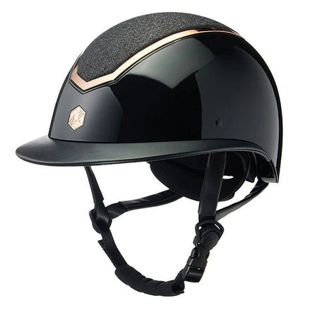 Charles Owen Kylo Wide Peak Gloss Shell & Sparkly Top Diverse - Maddelin Equestrian Charles Owen