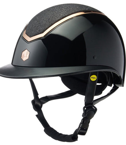 Charles Owen Kylo Widepeak Gloss Shell & Sparkly Top Diverse - Maddelin Equestrian Charles Owen