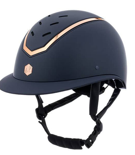 Charles Owen Kylo Widepeak Matt Chrome Diverse - Maddelin Equestrian Charles Owen