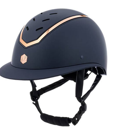 Charles Owen Kylo Widepeak Matt Chrome Diverse - Maddelin Equestrian Charles Owen