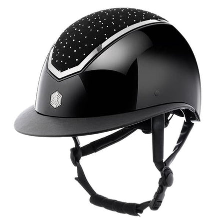 Charles Owen Rijhelm Kylo Widepeak Gloss Shell & Crystal Top Diverse - Maddelin Equestrian Charles Owen