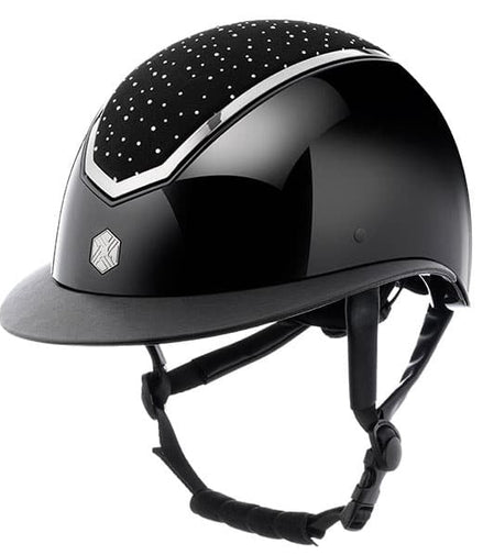 Charles Owen Rijhelm Kylo Widepeak Gloss Shell & Crystal Top Diverse - Maddelin Equestrian Charles Owen